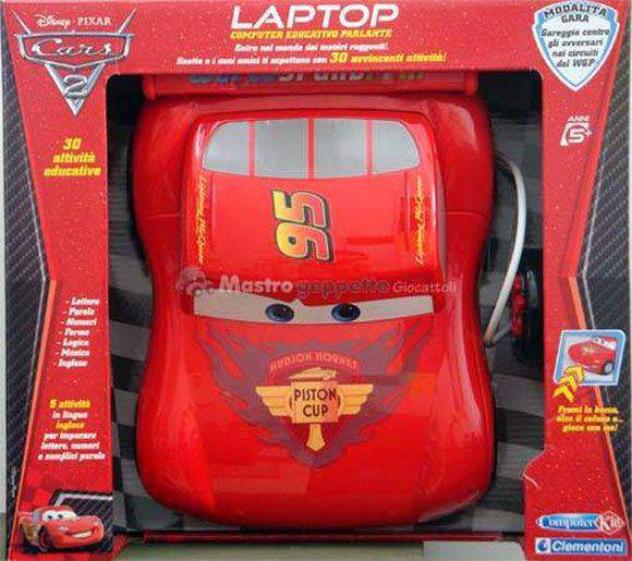 Computer Cars 2 Laptop Educativo Parlante Disney Clementoni prezzo