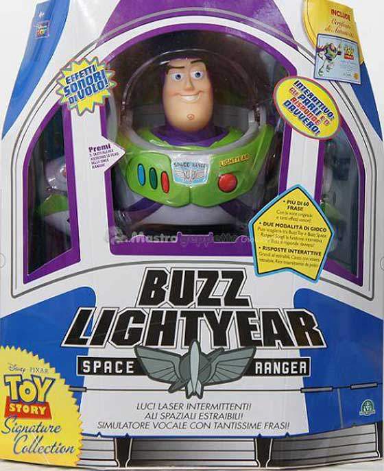 buzz lightyear giocattolo